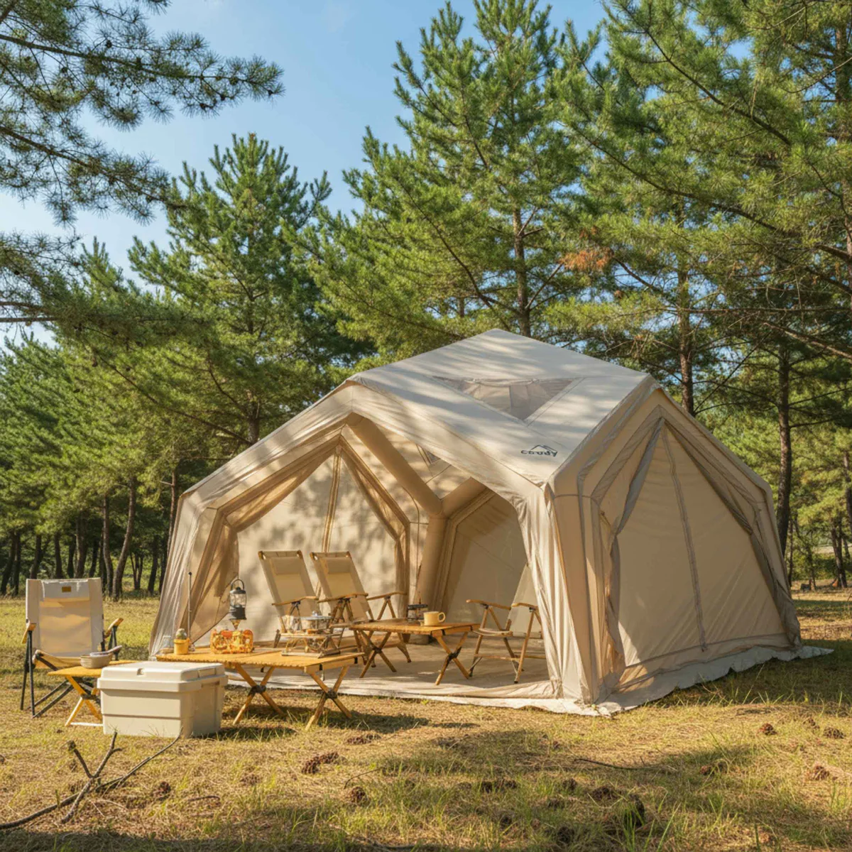 Coody Hub inflatable tent